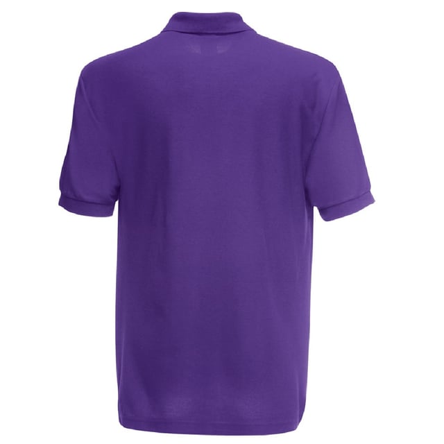 Pack of 2. Guaranteed to perform at 60 degree wash. Childrens easy care, easy wear pique polo. Ideal for schoolwear. Two self coloured button fused placket and spare button. 1x1 rib knit collar and cuffs. Taped neckline for added comfort. Reinforced shoulder seams with single needle stitching. Also available in mens sizes, code 63402. and ladies sizes, code 63212. Weight: 170-180g/m². Fabric: 65% Polyester, 35% Cotton blend. 3-4 (22-24: To Fit (ins)). 5-6 (26-28: To Fit (ins)). 7-8 (30: To Fit (ins)). 9-11 (32: To Fit (ins)). 12-13 (34: To Fit (ins)). 14-15 (36: To Fit (ins)). FRUIT OF THE LOOM - a brand steeped in tradition, offering a comprehensive range of garments.