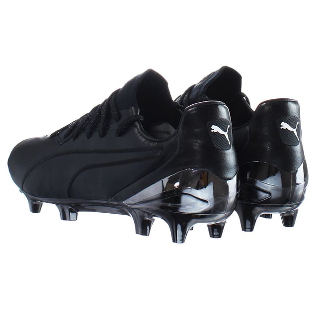 Puma King Platinum FG AG Black Mens Football Boots