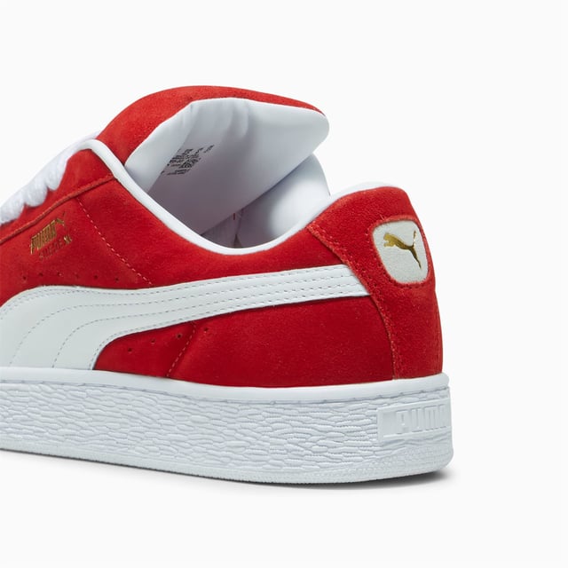 Sneakers featuring a premium suede upper for a sleek and stylish look. Debossed and foil-printed PUMA branding on the quarter panel adds a touch of sophistication. Finished with a durable rubber sole for reliable traction and comfort.