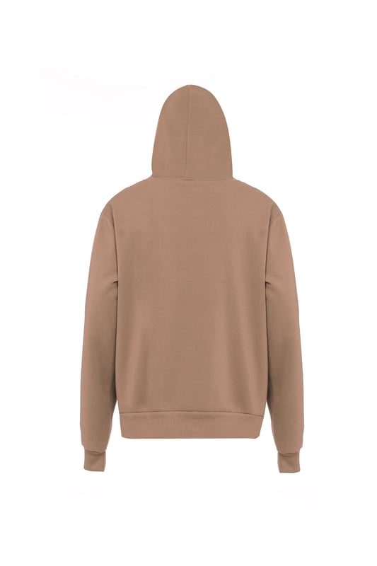 Sportieve nonchalantheid: dit comfortabele basic sweatjack van Mo ATHLSR is een klassieker, ideaal voor sport en vrije tijd. Hoe meer kleuren in je garderobe, hoe beter! De jas is gemaakt van zacht materiaal dat zacht aanvoelt. Het model wordt afgerond met een capuchon met trekkoord, een kangoeroezak en vormvaste geribde manchetten.  Jas met capuchon