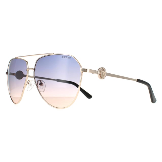 Guess aviator sunglasses women on sale