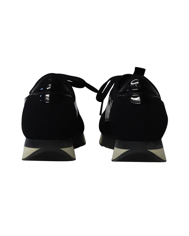 Balenciaga black race runner sneakers outlet