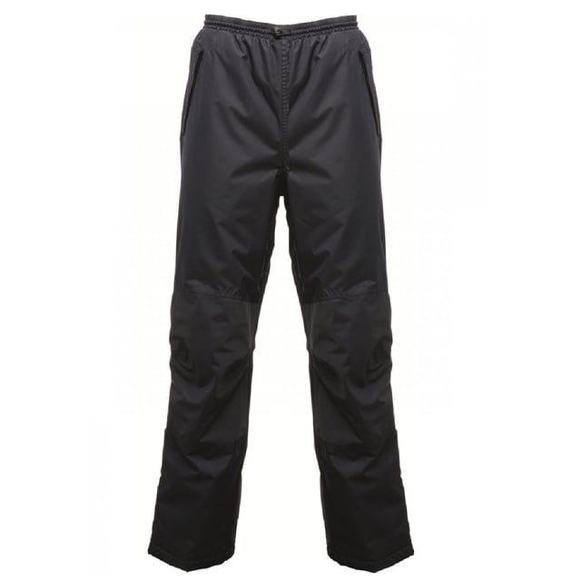 Waterdichte, ademende lintonbroek. Getapete naden. Elastiek in de taille en een beschermende laag op de knieën. 100% Polyester.