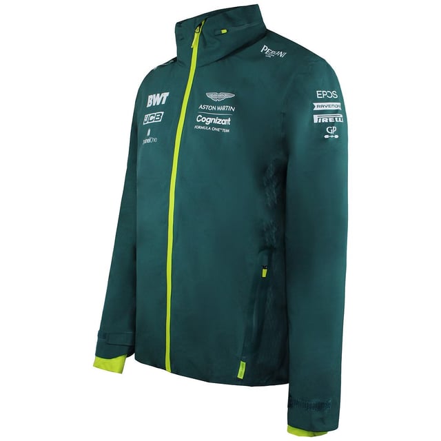 Aston Martin Cognizant F1 Equipo oficial de manga larga CHAQUETE MENTE VERDE AMC21JKT18