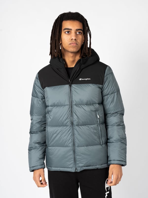 Champion Jacke Down Jacket Herren schwarz