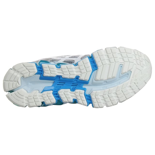 The Asics Gel-Quantum 360 6 Women's Grey Trainers are a stylish and high-performance choice for female athletes and fitness enthusiasts. Here's a detailed description with key features:

 Modern Design:  The Gel-Quantum 360 6 trainers by Asics are designed with a modern and sleek aesthetic. They feature a contemporary design that appeals to women with an active and fashion-forward lifestyle.

 Quality Materials:  Asics is renowned for using top-quality materials in their footwear. These trainers are typically constructed from durable and breathable materials, ensuring both longevity and comfort.

 Chic Grey Color:  The trainers come in a chic grey color with complementary accents, offering a versatile and fashionable look that pairs effortlessly with various athletic and casual outfits.

 360-Degree Gel Cushioning:  These trainers often incorporate Asics' signature 360-degree Gel cushioning technology. This advanced cushioning is strategically placed throughout the shoe to provide superior shock absorption and cushioning, reducing the impact on joints and offering a plush and comfortable ride.

 Responsive Midsole:  The midsole is engineered to deliver responsive cushioning, enhancing your overall athletic performance by providing the ideal balance of support and comfort.

 Lace Closure:  The trainers typically include a traditional lace-up closure system, allowing for a secure and customizable fit tailored to your foot shape.

 Padded Collar and Tongue:  To ensure comfort and prevent chafing during workouts, the trainers come with a padded collar and tongue.

 Breathable Upper:  The upper of the shoes is generally made from a breathable mesh material, promoting airflow and reducing moisture buildup inside the shoe.