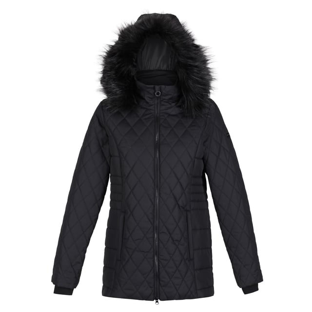 Regatta Womens/Ladies Zalika Quilted Insulated Jacket (Black)