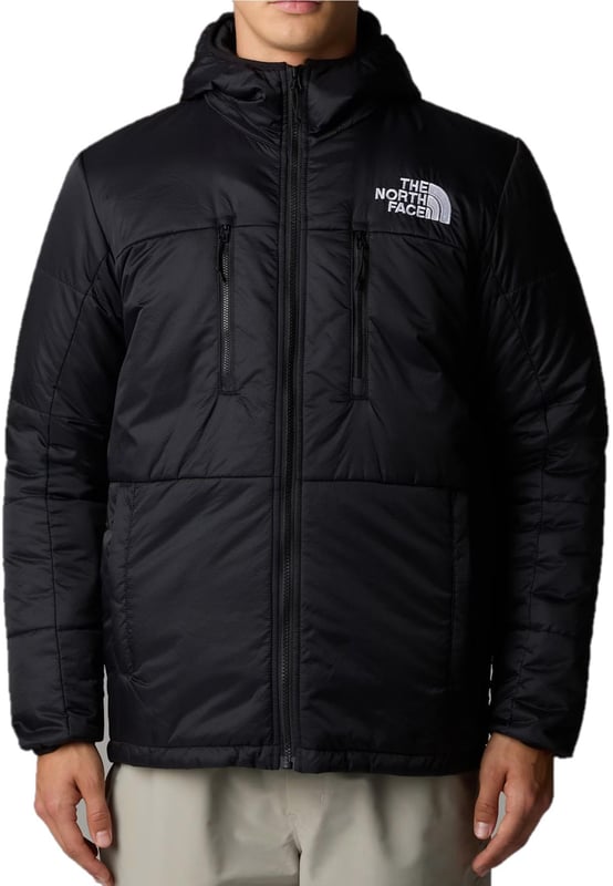 Inspired by a true The North Face icon, the Limbara Light Synthetic Jacket borrows a classic mountain design to keep you warm wherever you explore. - - . Its light and lofty THERMOLITE insulation is just what’s needed when you’re out and about on chilly days. - -.  The Jacket Comes with - -. There's a hood, too, in case of light showers or snow flurries. - - . Centre front zip, Interior zipped pocket. - - . Two chest zip pockets and two hand zip pockets behind the welt. - -. Tricot chin guard. - - . Elasticated binding at hood and cuffs. - - . Embroidered logos Even better, it's made from recycled materials, helping to keep discarded plastic out of landfills.