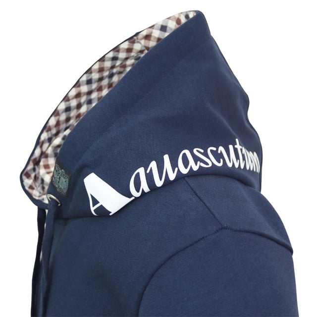 Aquascutum hoodie navy hotsell