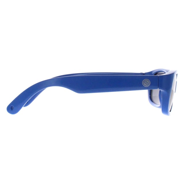 Smarty Rectangle Kids Blue Grey X2055  Sunglasses Shield your baby's eyes in style with SMARTY Designer Sunglasses model X2055E, perfect for infants to 3-year-olds. These rectangular-shaped sunglasses feature a cheerful blue frame with durable plastic arms and grey lenses, providing superior UV protection and a fun, trendy look. The X2055E model combines modern design with baby-friendly comfort and durability, ensuring your little one stays safe and stylish during sunny adventures. Available at an unbeatable discount from the regular retail price, these designer sunglasses offer exceptional quality and value. Give your baby the perfect blend of protection and style with SMARTY sunglasses.