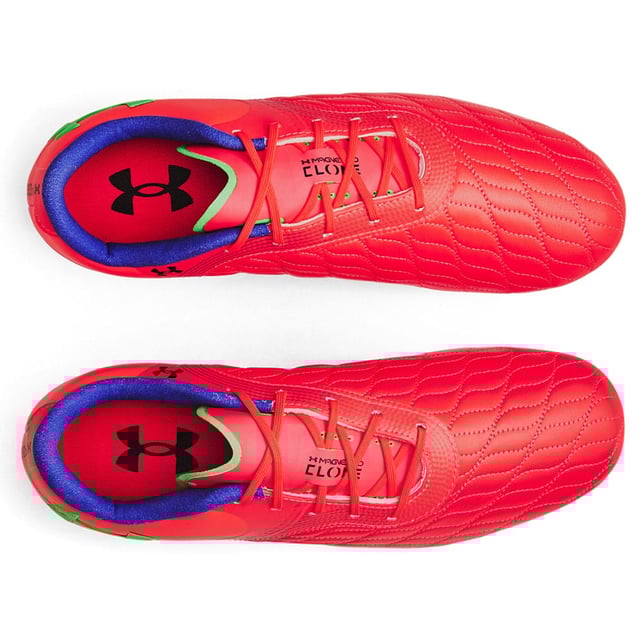 Red under armour boots store