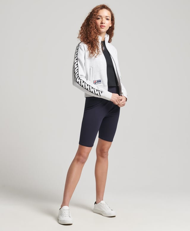 Adidas originals tape sales track top