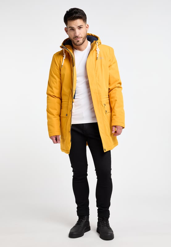 Eine entspannte Winterzeit garantiert Ihnen die wattierte Arctic-Winterjacke von Outdoor-Profi ICEBOUND. Das beschichtete Material ist wind- und wasserabweisend, während die Polar-Fleece-Innenseite für isolierte Wärme sorgt. Äußerlich überzeugt der Parka durch sein zeitloses Design, dass durch die großen aufgesetzten Pattentaschen optimiert wird. Weitere Merkmale sind das innen liegende Zugband in der Taille, die Rippstrickbündchen an den Ärmeln sowie die Kapuze mit starker Kordel. Als sehr praktisch erweisen sich die Function Straps im Inneren des Parkas, wodurch Sie den Mantel wie ein Rucksack über Ihre Schultern tragen können.  Winterparka