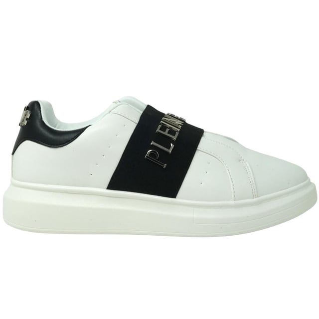 Plein Sport Band Logo White Sneakers