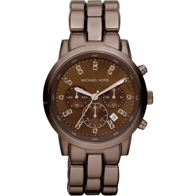 Michael Kors MK5607 - Damenuhr Quarz aus Edelstahl• Material: Edelstahl• Glas: Mineral• Armband: Edelstahl• Farbe: Braun• Wasserbeständigkeit: 50 m (5 ATM)• Gehäusegröße: 43 mm