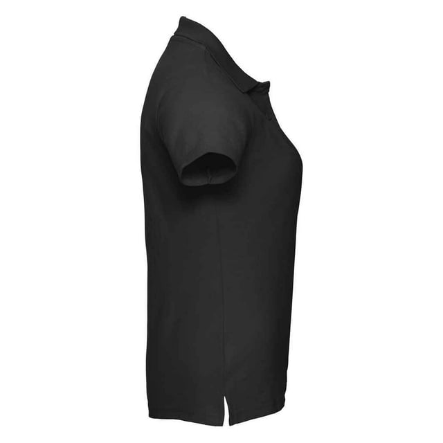 65% Polyester, 35% ringgesponnen katoen. Stof: Zachte aanraking. Ontwerp: Eenvoudig. Bevestiging: Knop. Type mouwen: omgezoomd, met korte mouwen. Halsuitsnijding: Afgeplakt, Omgeslagen kraag. Hem: Tweelingnaaldsteek. 2 Knoops Placket, Slijtvast, Verstevigde naden, Verstevigde schouders, Vormvast, Zijsplitjes, Reserveknopen, Stikken met dubbele naald. Pasvorm: Damespasvorm. 215gsm. Duurzaamheid: Amfori, Better Cotton Initiative, BSCI, Fair Labor Association, Oeko-Tex Standard 100 Gecertificeerd, WRAP Gecertificeerd.
