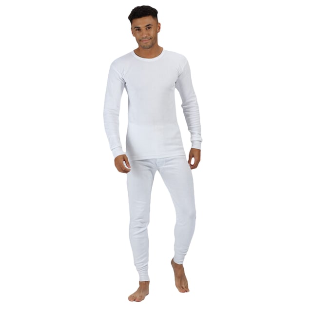 50% Polyester, 50% Cotton. Lightly brushed for maximum comfort. Long sleeved. Size - Chest to Fit S 37-38, M - 39-40, L - 41-42, XL - 43-44, XXL - 46-48. Fabric Polycotton Weight 220gsm