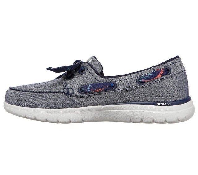 Skechers boat shoes grey store