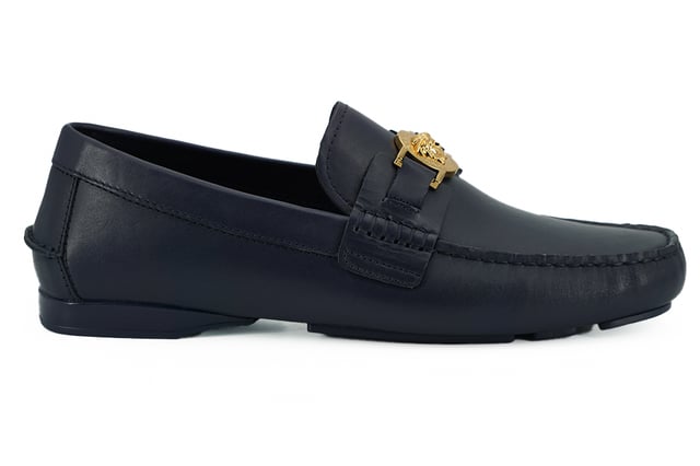 Versace shoes loafers mens cheap