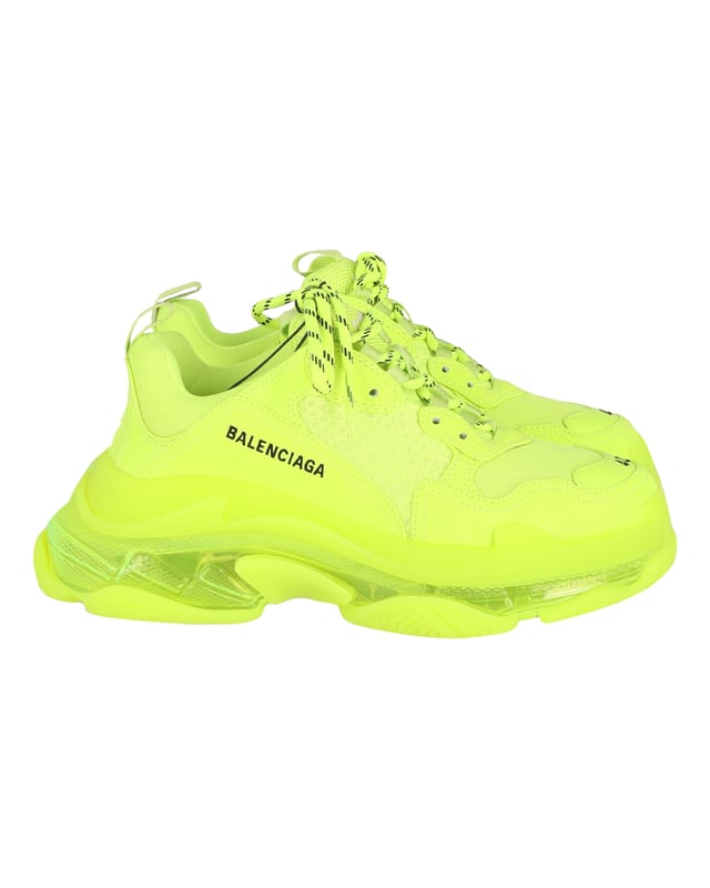 Balenciaga cheap sneaker yellow