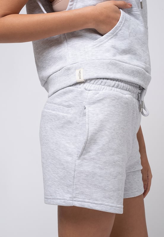 Tom Barron Damen-Sommer-Trainingsanzug-Set mit kurzer Hose und ärmellosem Oberteil