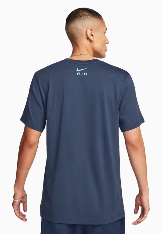 Nike Air Mens Graphic T Shirt in Navy Blue