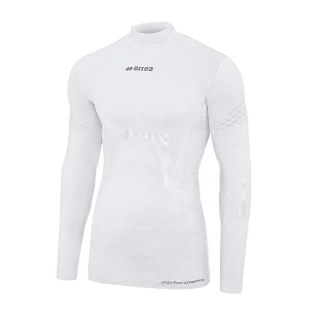 Especificaciones: Camiseta térmica con cuello alto y manga larga ideal para actividades deportivas al aire libre en los meses de invierno. Cuenta con inserciones tridimensionales en la parte superior que ayudan a mantener tu piel seca y tu cuerpo caliente durante los entrenamientos. Confeccionada en tejido transpirable y de secado rápido, ajuste ceñido con efecto segunda piel para crear un mayor aislamiento térmico. Uso: Deportes al aire libre Ajuste: Corte ajustado