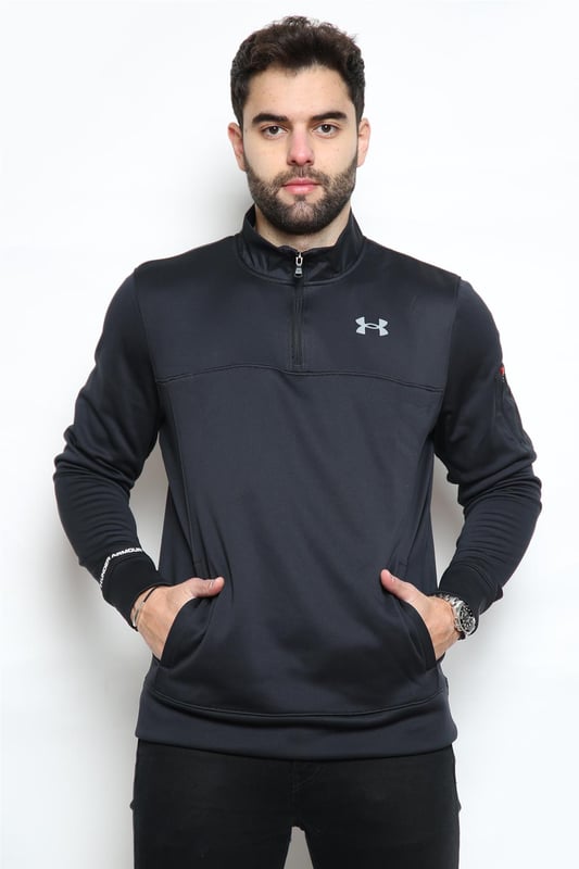Under armour quarter zip top deals
