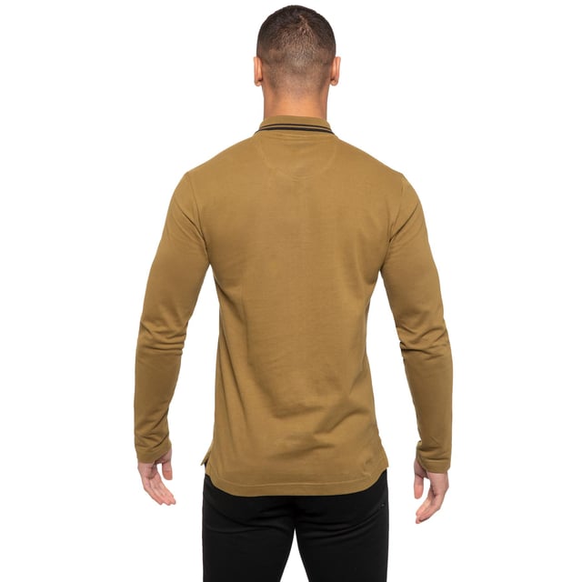 Gant Mens Long Sleeve Polo Shirts