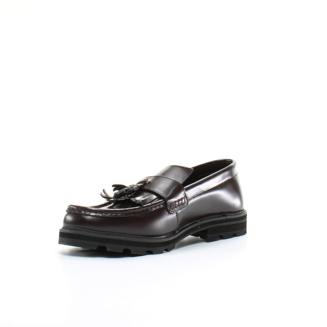 Ben Sherman Hyde Slip-On Purple Smooth Leather Mens Shoes BEN3340 BORDO L30