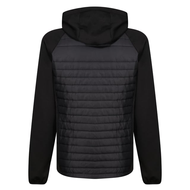 Materiaal: 100% polyester. Stof: Extol Stretch. Vulling: Lichtgewicht, Gerecycled, Warmloft. Ontwerp: Gewatteerd. Stoftechnologie: Ademend, DWR Finish, Warmtebehoud, Isolerend. Halslijn: Kapitein. Mouwtype: Met lange mouwen. Panelled, Stretch Binding. Eigenschappen van de kap: Gegroeid op de kap. Zakken: 2 onderste zakken, 1 borstzak, rits. Bevestiging: Volledige ritssluiting. Geschikt voor: Decoratie.