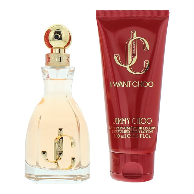 I Want Choo, launched in 2020, is an Amber Floral fragrance for women by Jimmy Choo. Perfect for all year round, this fragrance can be worn both day and night. Created by Sonia Constant, this fragrance contains top notes of Peach and Mandarin Orange. Middle notes of this fragrance are Red Lily and Jasmine with a base note of Vanilla. Complementing the fragrance is the I Want Choo Body Lotion, a luxurious formula that envelops the skin in moisture while leaving behind a subtle hint of the captivating I Want Choo scent. Enriched with nourishing ingredients, this indulgent body lotion hydrates and softens the skin, leaving it feeling velvety-smooth and delicately perfumed.