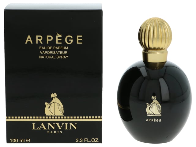 Lanvin design house launched Arpege in in 1927 as a mother and daughter fragrance. Arpege notes consist of  aldehydes peach bergamot orange blossom honeysuckle iris rose jasmine ylangylang coriander mimosa tuberose geranium sandalwood vetiver patchouli vanilla and musk to create this fruity floral aroma.