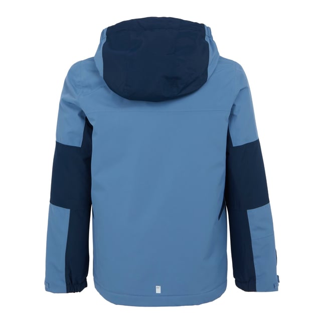 100% Polyester. Filling: Midweight. Design: Colour Block. Trim: Reflective. Fabric Technology: Breathable, DWR Finish, Insulating, Isotex 10000, Quick Dry, Thermo-Guard, Waterproof, Windproof. 3 Brightness Modes, Built In Torch, Taped Seams. Neckline: Hooded. Sleeve-Type: Long-Sleeved. Cuff: Touch Fastening Tab. Pockets: 2 Lower Pockets, Zip. Fastening: Full Zip. 10000g/m²/24hrs. Sustainability: Made from Recycled Materials. 13 Years: 32 in. 15 Years, 15-16 Years: 36 in. 3-4 Years: 22.5 in. 7-8 Years: 26 in. 11-12 Years: 31 in. 9-10 Years: 28.5 in. 5-6 Years: 24 in. 14 Years: 33 in.