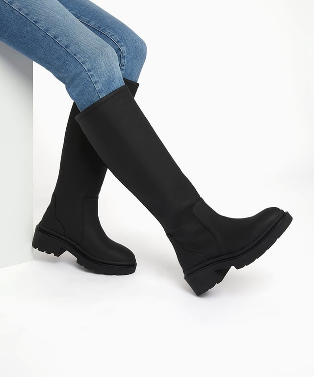 Dune womens sales knee high boots