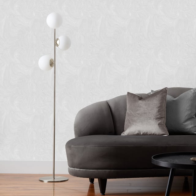Add a touch of opulence to your home with our luxury Marble wallpaper. The silky marble pattern reflects the light adding luxury and drama to any room. This wallpaper is a paste the wall application; simply paste the wall, hang your paper, and leave to dry. Each roll is 10m long and 53cm wide. Pattern repeat: 53cm Straight Match. Our Marble wallpaper can be used to paper the whole room or to create an eye-catching feature wall and can be easily styled with any colour to complete the perfect look. This wallpaper is also wipeable so that any light marks can be dabbed away.