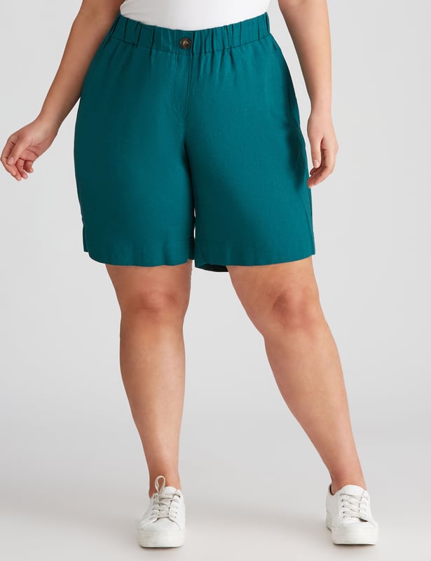 High waist bermuda sale shorts plus size