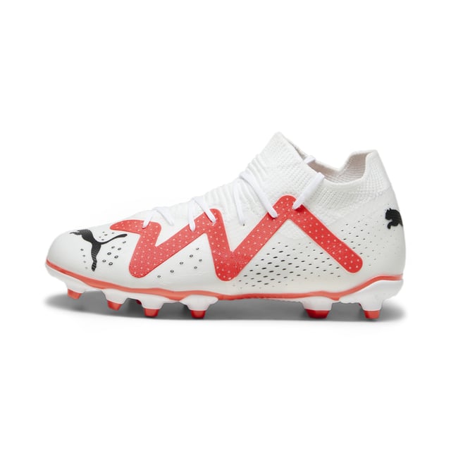 Color: Blanco BLANCO/PUMA NEGRO/ORQUÍDEA FUEGO Parte superior: Tela Interior: Tela, material sintético Suela: Material sintético, tachonado Cierre: Cordones Ajuste: Regular Uso: Fútbol