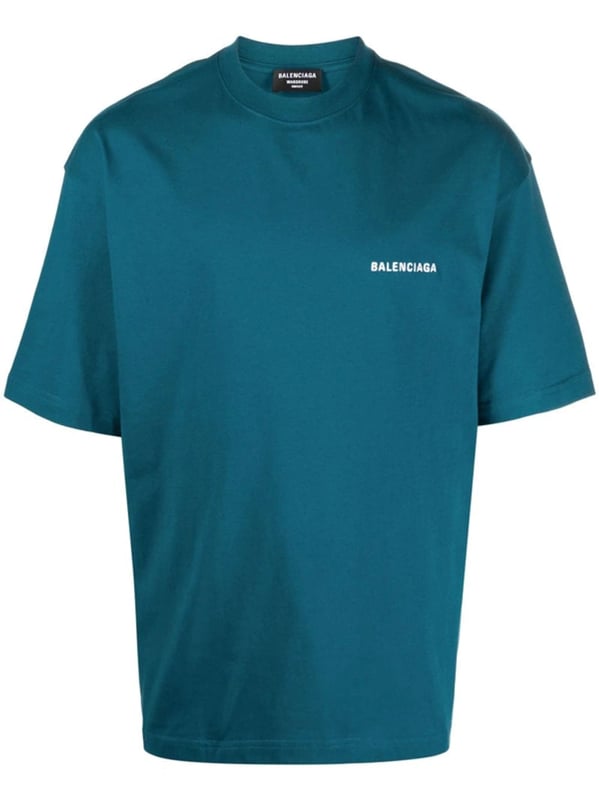 Balenciaga signature t shirt cheap