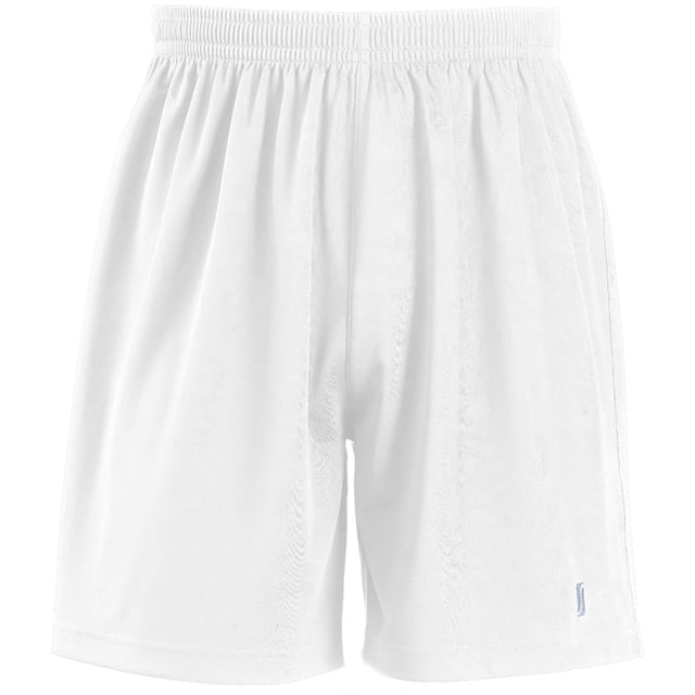 Elastischer Bund mit Kordel. Verstärker Beinabschluss. Logo am linken Bein. Material 100% Polyester. Stärke 140 gsm. Größe (Bund) S (76 cm), M (81 cm), L (86 cm), XL (91 cm), 2XL (96 cm).