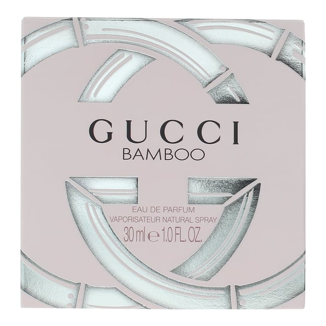 Bamboo is a floral woody fragrance by Gucci. Top note is bergamot. Middle notes are ylangylang Casablanca lily and orange blossom. Base notes are amber sandalwood and Tahitian vanilla. Gucci Bamboo was released in 2015.