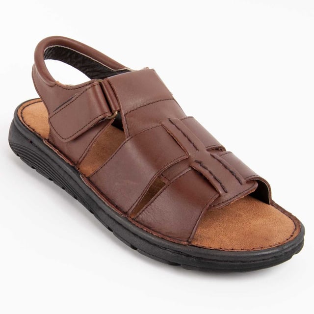 Garantía Purapiel, 10 años de garantía. Sandalia casual para hombre. Hecha en piel natural. Calce cómodo. Fabricado por otras marcas para nuestra marca.