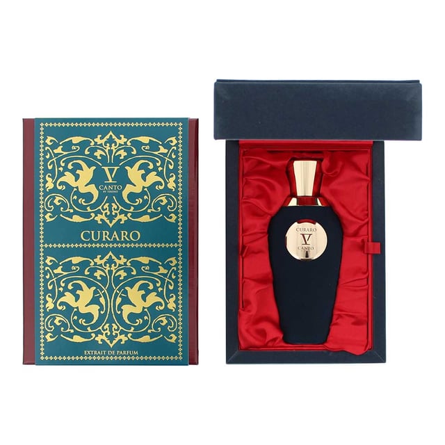 Curaro by V Canto is a luxurious Woody fragrance for both women and men, launched in 2018 and crafted by Paolo Terenzi. It begins with a rich floral blend of Patchouli, Iris, Magnolia, and Jasmine. The heart introduces warm, exotic notes of Indian Oud, Amyris, Tonka Bean, Vetiver, Cinnamon, Sandalwood, and Rose. The base is decadent and sensual, featuring Caramel, Cambodian Oud, Benzoin, Vanilla Absolute, Orris Root, and Cedar. A bold and opulent fragrance, perfect for those who enjoy deep, complex scents.
