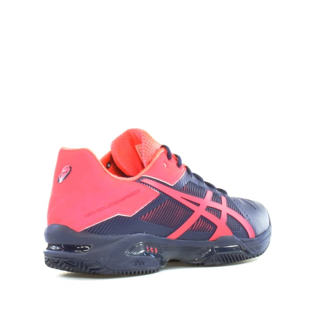 Asics Gel Solution Speed 3 Clay Womens Blue Padel Trainers