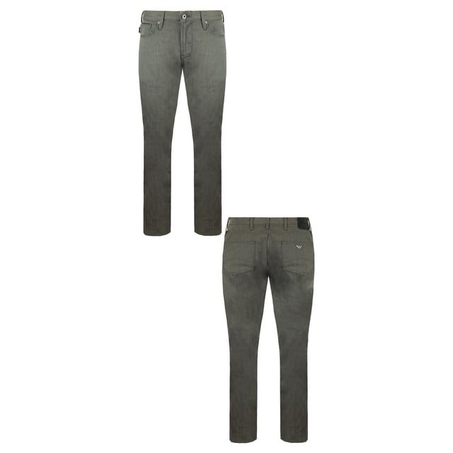 Emporio Armani Slim Fit Dark Green Jeans 3G1J06 1D2CZ 0581