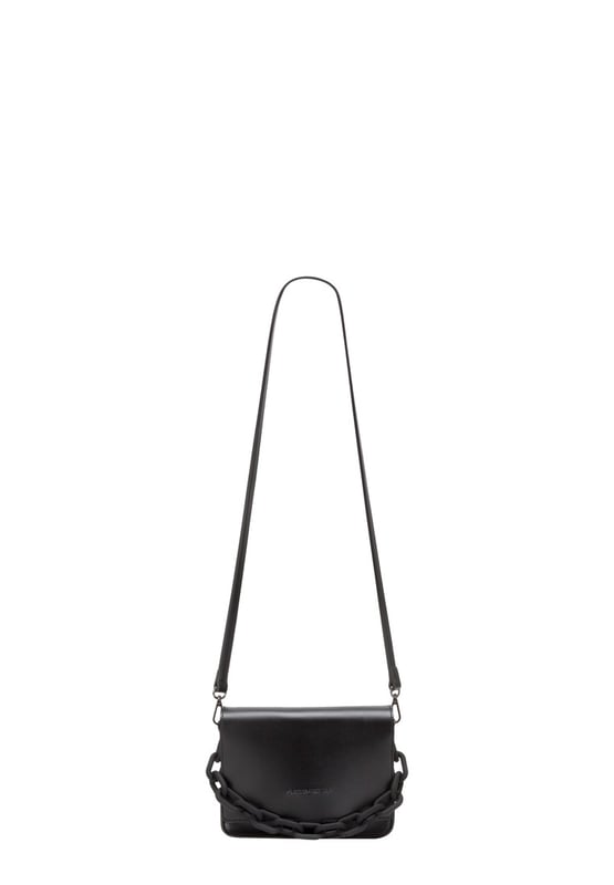 Towel Embossed Chain Flap Bag