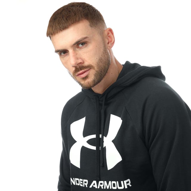 Men's ua rival fleece logo hoodie shop