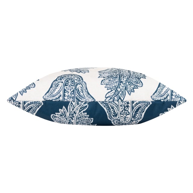 A splendidly designed outdoor cushion which is adorned with delicately printed flowers and fronds in a sublime paisley print, on a bold coloured background. The reverse boasts the same design but in inverted colours, so you have a choice of two styles to employ. All printed on durable UV and water resistant Polyester fabric, to create a stylish addition to your outdoor space for those long, hot sunny days in the garden.