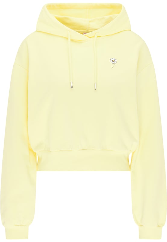Een knusse capuchon, zachte sweatstof en geribde boorden geven deze hoodie van myMo een coole, comfy look. Het kleine bloemenborduursel op de borst rondt het casual fit ontwerp perfect af.