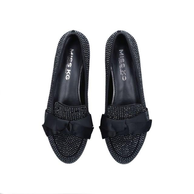 Miss kg black loafers sales